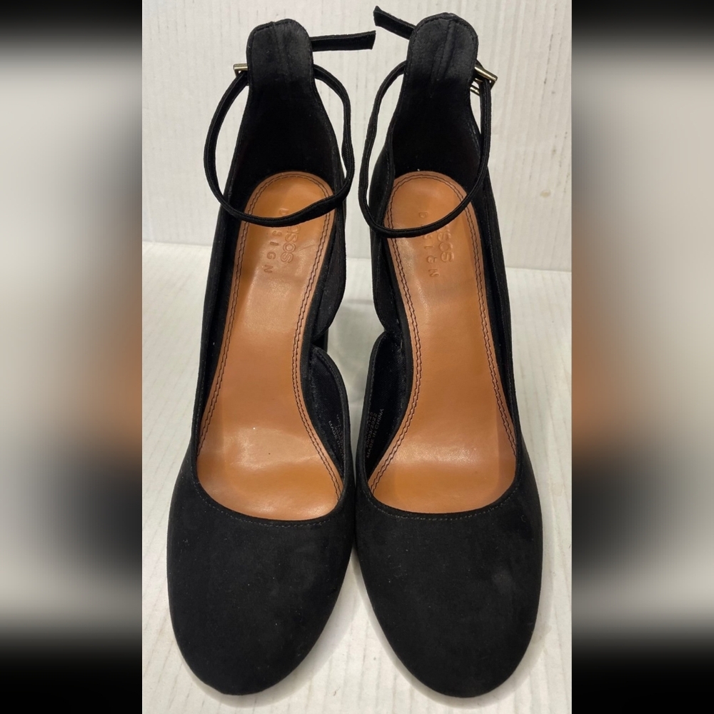 ASOS Black Suede Women's Heels